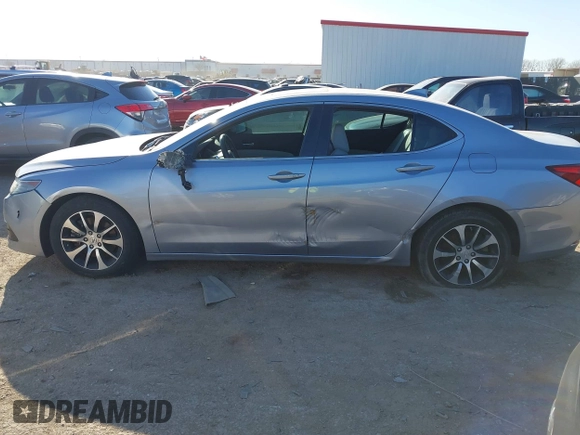2016 Acura TLX with VIN 19UUB1F34GA013505, listed as a IAAI auction lot 41671913 with 123,164 mi miles. Bid and sale history available at carsss.com. Image 14.
