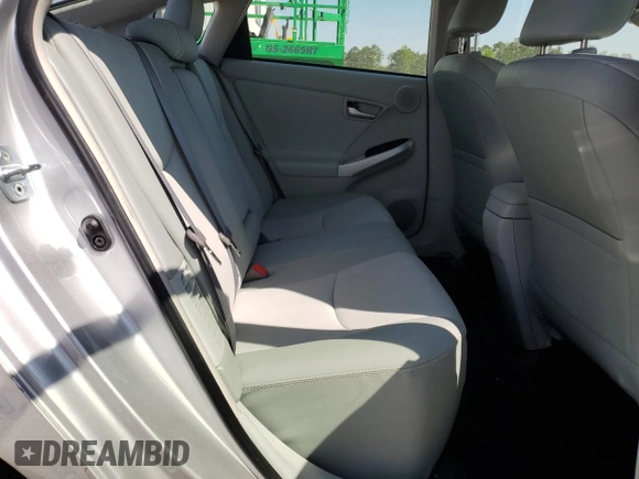 2015 Toyota Prius Four with VIN JTDKN3DU8F1959691, listed as a Copart auction lot 51292585 with 38,839 mi miles and Salvage Title. Bid and sale history available at carsss.com. Image 10.