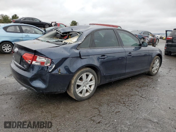 2011 Audi A4 2.0T Premium with VIN WAUBFAFL5BN003090, listed as a Copart auction lot 52716455 with 81,289 mi miles and Salvage Title. Bid and sale history available at carsss.com. Image 3.