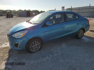 2017 Mitsubishi Mirage SE with VIN ML32F4FJ8HHF07763, listed as a Copart auction lot 50891345 with 137,292 mi miles and Salvage title. Bid and sale history available at DreamBid. Image 1.