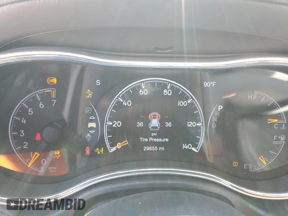 2018 Jeep Grand Cherokee Summit with VIN 1C4RJEJG2JC205073, listed as a Copart auction lot 52684975 with 29,655 mi miles and Salvage title. Bid and sale history available at DreamBid. Image 9.