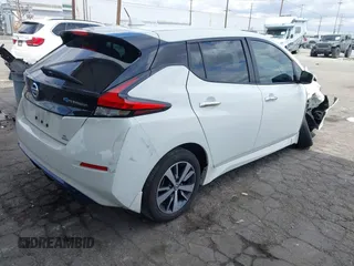 2022 Nissan LEAF S Plus with VIN 1N4BZ1BV9NC551228, listed as a IAAI auction lot 41936398 with 50,168 mi miles and . Bid and sale history available at DreamBid. Image 4.