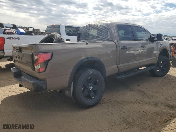 2021 Nissan Titan XD SV with VIN 1N6AA1FB5MN507160, listed as a Copart auction lot 72225134 with 100,987 mi miles and Salvage Title. Bid and sale history available at carsss.com. Image 3.
