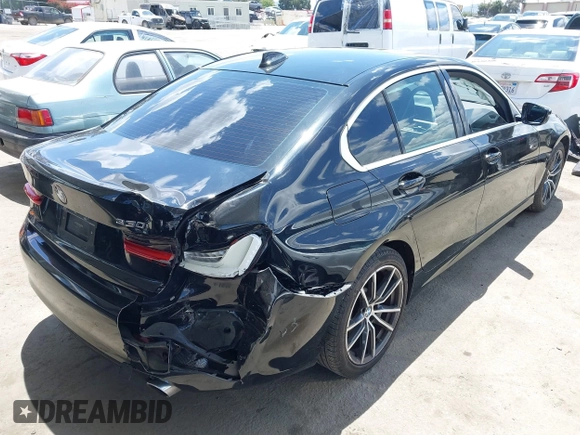 2021 BMW 3 Series 330i with VIN 3MW5R1J07M8B83681, listed as a IAAI auction lot 42238824 with 57,250 mi miles and . Bid and sale history available at DreamBid. Image 4.