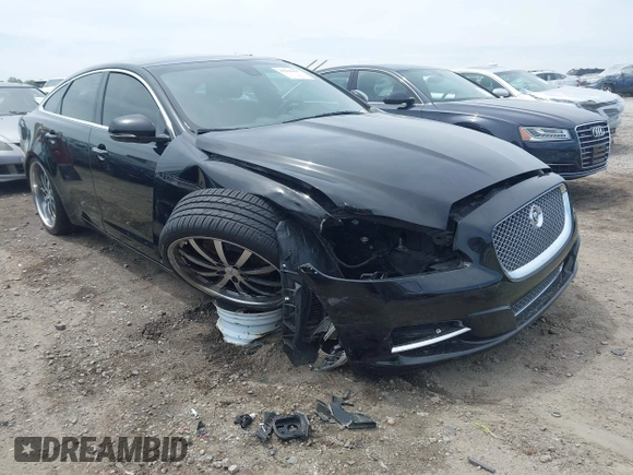 2011 Jaguar XJ with VIN SAJWA1CB3BLV07259, listed as a IAAI auction lot 42108497 with 90,498 mi miles and . Bid and sale history available at DreamBid. Image 1.