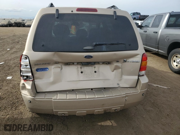 2007 Ford Escape Hybrid z VIN 1FMCU59H77KA93746, wystawiony jako Copart lot #82349254 z przebiegiem 162 917 mil mil oraz Szkoda całkowita • Salvage title. Historia ofert i sprzedaży dostępna na DreamBid. Obrazek 6.