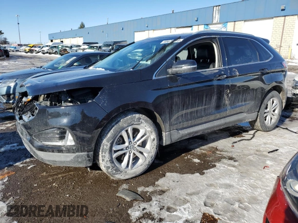 2020 Ford Edge SEL with VIN 2FMPK4J9XLBA25967, listed as a Copart auction lot 45670895 with 75,644 mi miles and Non Repairable. Bid and sale history available at carsss.com. Image 1.