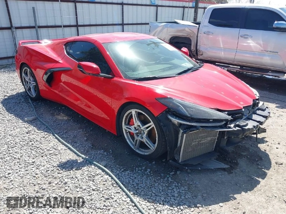 2020 Chevrolet Corvette 1LT with VIN 1G1Y62D49L5108465, listed as a IAAI auction lot 41770960 with 35,991 mi miles. Bid and sale history available at carsss.com. Image 1.