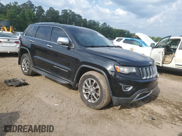 2014 Jeep Grand Cherokee Limited with VIN 1C4RJFBT4EC240947, listed as a Copart auction lot 57966045 with 184,467 mi miles and Clean title. Bid and sale history available at DreamBid. Image 4.
