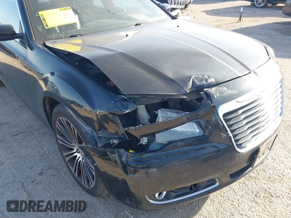 2013 Chrysler 300 with VIN 2C3CCABG7DH573164, listed as a IAAI auction lot 41851066 with 218,234 mi miles. Bid and sale history available at carsss.com. Image 6.