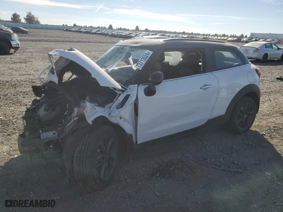 2013 MINI Cooper Paceman S with VIN WMWSS5C59DWN49526, listed as a Copart auction lot 73713524 with 0 miles and Salvage Title. Bid and sale history available at carsss.com. Image 1.