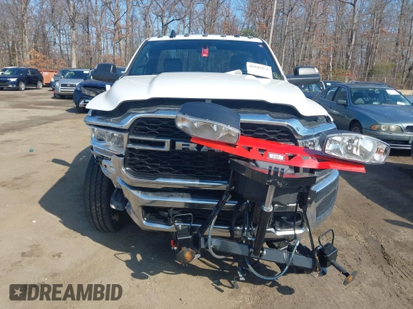 2022 Ram 2500 Tradesman with VIN 3C6MR5AJ0NG417897, listed as a IAAI auction lot 41543235 with 4,820 mi miles. Bid and sale history available at carsss.com. Image 12.