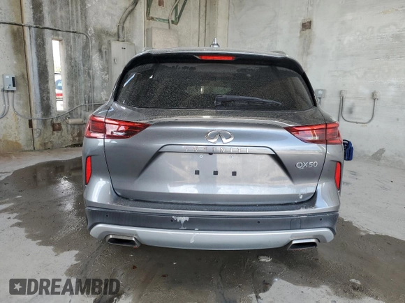 2020 Infiniti QX50 LUXE with VIN 3PCAJ5M16LF115015, listed as a Copart auction lot 48292063 with 35,224 mi miles. Bid and sale history available at carsss.com. Image 6.