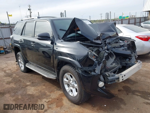 2019 Toyota 4Runner SR5 with VIN JTEBU5JR2K5692979, listed as a IAAI auction lot 42013798 with 219,437 mi miles and . Bid and sale history available at DreamBid. Image 1.