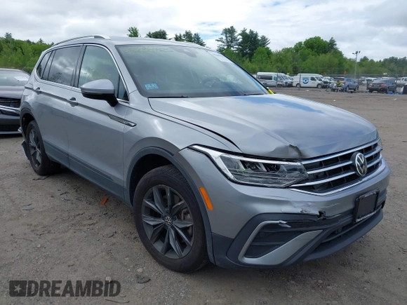 2022 Volkswagen Tiguan SE с VIN 3VV2B7AX0NM158691, выставлен на аукционе IAAI как лот 42286425 с пробегом 22 578 миль миль и . История ставок и продаж доступна на DreamBid. Изображение 1.