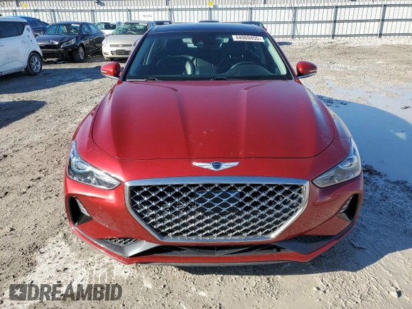 2021 Genesis G70 2.0T z VIN KMTG34LA7MU072427, wystawiony jako Copart lot #44069455 z przebiegiem 66 457 mil mil oraz Szkoda całkowita • Salvage title. Historia ofert i sprzedaży dostępna na DreamBid. Obrazek 5.