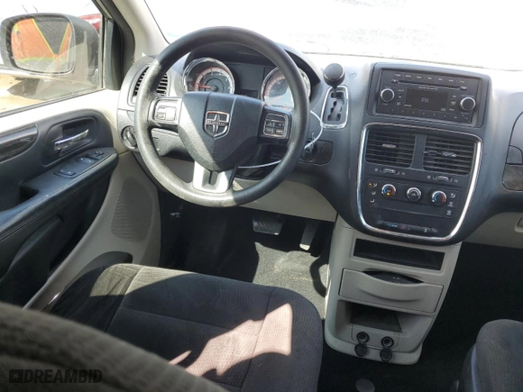 2015 Dodge Grand Caravan SE with VIN 2C4RDGBG8FR725133, listed as a Copart auction lot 55121634 with 120,204 mi miles and Salvage Title. Bid and sale history available at carsss.com. Image 8.