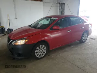 2017 Nissan Sentra SV with VIN 3N1AB7AP1HL693648, listed as a Copart auction lot 62637355 with 156,252 mi miles and Salvage title. Bid and sale history available at DreamBid. Image 1.