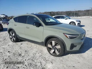 2023 Volvo C40 Recharge Pure Electric Ultimate with VIN YV4ED3GM7P2045176, listed as a Copart auction lot 86750264 with 9,611 mi miles and Salvage Title. Bid and sale history available at carsss.com. Image 4.