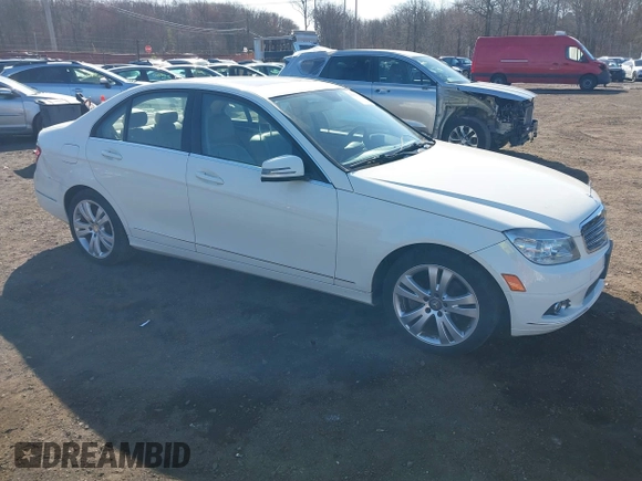 2011 Mercedes-Benz C-Class C 300 Sport with VIN WDDGF8BB7BR168068, listed as a IAAI auction lot 41835011 with 63,892 mi miles. Bid and sale history available at carsss.com. Image 1.