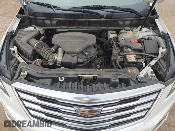 2018 Cadillac XT5 FWD with VIN 1GYKNARSXJZ223593, listed as a Copart auction lot 54414045 with 48,097 mi miles and Salvage title. Bid and sale history available at DreamBid. Image 12.