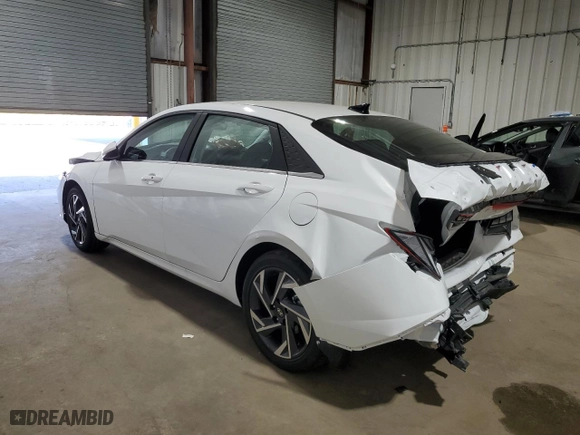 2025 Hyundai Elantra SEL Convenience with VIN KMHLS4DG8SU947364, listed as a Copart auction lot 53661505 with 2,792 mi miles and Non Repairable. Bid and sale history available at carsss.com. Image 2.