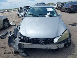 2006 Lexus IS 250 with VIN JTHCK262X65000920, listed as a IAAI auction lot 42033630 with 276,866 mi miles and . Bid and sale history available at DreamBid. Image 12.