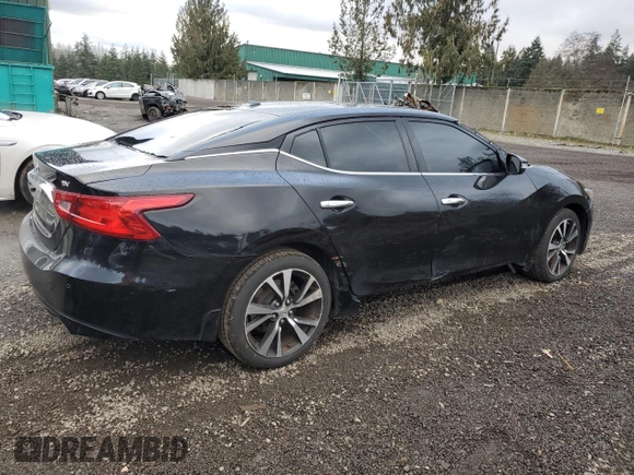 2018 Nissan Maxima SR with VIN 1N4AA6AP6JC397235, listed as a Copart auction lot 88307915 with 111,780 mi miles and Salvage Title. Bid and sale history available at carsss.com. Image 3.