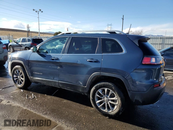 2020 Jeep Cherokee Latitude Plus z VIN 1C4PJMLX9LD636733, wystawiony jako Copart lot #86963844 z przebiegiem 54 194 mil mil oraz Szkoda całkowita • Salvage title. Historia ofert i sprzedaży dostępna na DreamBid. Obrazek 2.