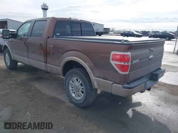 2011 Ford F-150 XLT with VIN 1FTFW1ET6BFB77718, listed as a IAAI auction lot 41454813 with 92,811 mi miles. Bid and sale history available at carsss.com. Image 3.