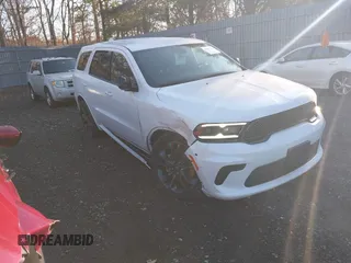2022 Dodge Durango SXT with VIN 1C4RDJAG8NC129834, listed as a IAAI auction lot 41497961 with 58,270 mi miles and . Bid and sale history available at DreamBid. Image 1.