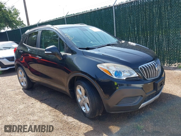 2016 Buick Encore with VIN KL4CJASB5GB721132, listed as a IAAI auction lot 41931592 with 105,370 mi miles and . Bid and sale history available at DreamBid. Image 1.