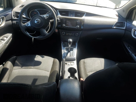 2017 Nissan Sentra SV with VIN 3N1AB7AP5HY281381, listed as a Copart auction lot 50123475 with 71,324 mi miles and Salvage Title. Bid and sale history available at carsss.com. Image 8.
