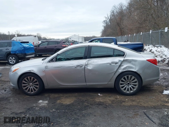 2011 Buick Regal CXL RL2 with VIN W04GP5EC4B1008636, listed as a IAAI auction lot 41362854 with 93,109 mi miles. Bid and sale history available at carsss.com. Image 14.