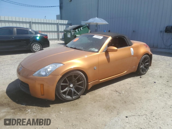 2006 Nissan 350Z Touring with VIN JN1AZ36A76M455928, listed as a Copart auction lot 51099565 with 0 mi miles and Salvage Title. Bid and sale history available at carsss.com. Image 1.