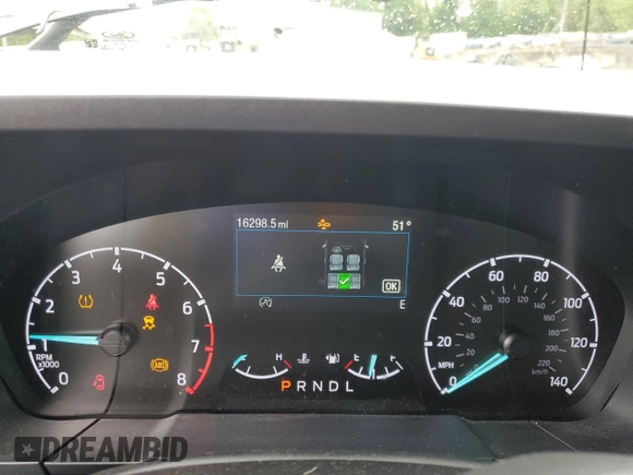 2023 Ford Maverick XL z VIN 3FTTW8F98PRA97961, wystawiony jako Copart lot #57864895 z przebiegiem 16 298 mil mil oraz Szkoda całkowita • Salvage title. Historia ofert i sprzedaży dostępna na DreamBid. Obrazek 9.