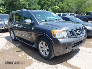 2011 Nissan Armada SV z VIN 5N1BA0ND0BN624058, wystawiony jako IAAI lot #42329149 z przebiegiem 223 978 mil mil oraz . Historia ofert i sprzedaży dostępna na DreamBid. Obrazek 1.