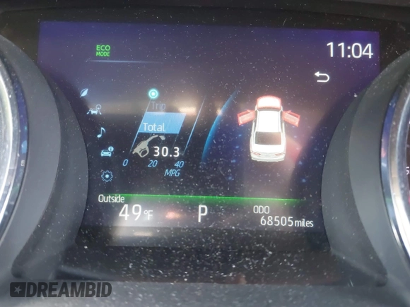 2019 Toyota Camry XSE with VIN 4T1B61HK6KU742901, listed as a IAAI auction lot 41651481 with 68,505 mi miles. Bid and sale history available at carsss.com. Image 15.