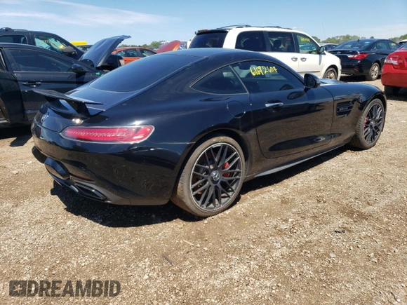 2017 Mercedes-Benz AMG GT S с VIN WDDYJ7JA5HA010003, выставлен на аукционе Copart как лот 61672604 с пробегом 17 586 миль миль и Списание • Salvage title. История ставок и продаж доступна на DreamBid. Изображение 3.