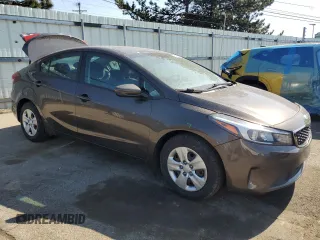 2017 Kia Forte S with VIN 3KPFL4A72HE137626, listed as a Copart auction lot 48404475 with 88,889 mi miles and Salvage Title. Bid and sale history available at DreamBid. Image 4.