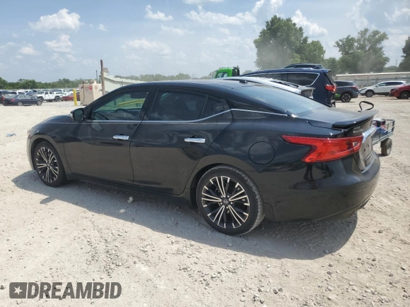 2017 Nissan Maxima SV with VIN 1N4AA6AP5HC457161, listed as a Copart auction lot 60077015 with Not provided miles and Salvage title. Bid and sale history available at DreamBid. Image 2.