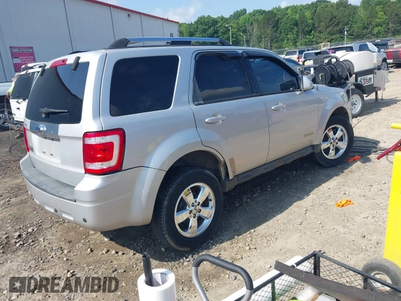 2008 Ford Escape Limited with VIN 1FMCU04178KE82143, listed as a IAAI auction lot 42297792 with 352,516 mi miles and . Bid and sale history available at DreamBid. Image 4.