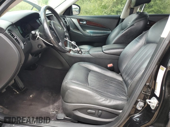2010 Infiniti EX Journey with VIN JN1AJ0HR3AM755015, listed as a Copart auction lot 60928545 with 127,405 mi miles and Salvage title. Bid and sale history available at DreamBid. Image 7.