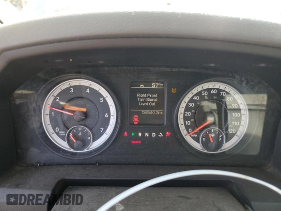 2013 Ram 2500 Tradesman z VIN 3C6TR5HT6DG579759, wystawiony jako Copart lot #51008765 z przebiegiem 56 540 mil mil oraz Szkoda całkowita • Salvage title. Historia ofert i sprzedaży dostępna na DreamBid. Obrazek 9.