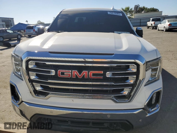 2020 GMC Sierra 1500 with VIN 3GTP8DET8LG159317, listed as a Copart auction lot 76819384 with 99,627 mi miles and Salvage Title. Bid and sale history available at DreamBid. Image 5.
