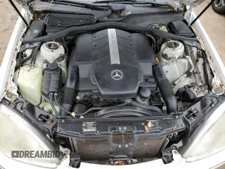 2000 Mercedes-Benz S-Class with VIN WDBNG70J3YA107826, listed as a Copart auction lot 75091674 with 0 mi miles and Non Repairable. Bid and sale history available at carsss.com. Image 11.