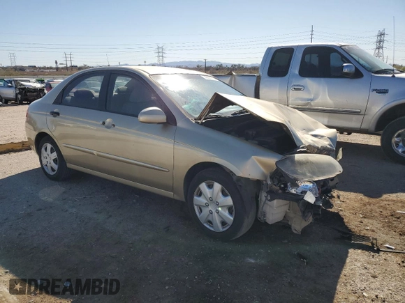 2009 Kia Spectra LX z VIN KNAFE222995667202, wystawiony jako Copart lot #49860315 z przebiegiem 158 498 mil mil oraz Szkoda całkowita • Salvage title. Historia ofert i sprzedaży dostępna na DreamBid. Obrazek 4.