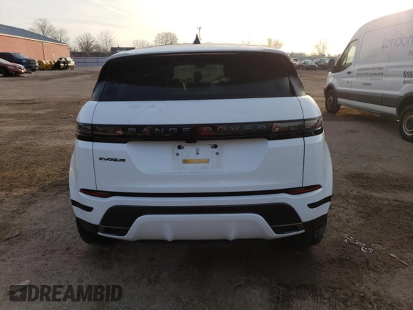 2024 Land Rover Range Rover Evoque Dynamic SE with VIN SALZL2FX4RH237452, listed as a Copart auction lot 48402895 with 0 mi miles and Salvage Title. Bid and sale history available at carsss.com. Image 6.