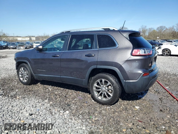 2019 Jeep Cherokee Latitude Plus with VIN 1C4PJLLB4KD316779, listed as a Copart auction lot 49505815 with 102,269 mi miles and Salvage Title. Bid and sale history available at carsss.com. Image 2.