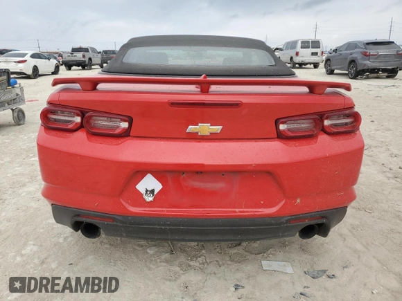 2020 Chevrolet Camaro 1LT with VIN 1G1FB3DX7L0131310, listed as a Copart auction lot 86192244 with 89,036 mi miles and Salvage Title. Bid and sale history available at carsss.com. Image 6.